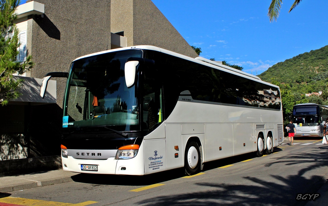 Черногория, Setra S416GT-HD/3 № DG AK812 Черногория, Setra S416GT-HD/3 № DG AK812