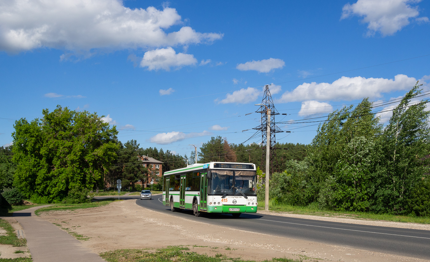 Vladimir region, LiAZ-5292.22 (2-2-2) Nr. 415