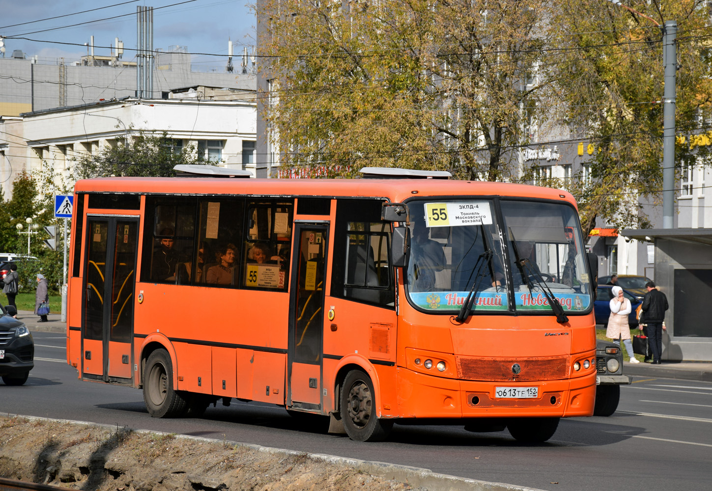 Нижегородская область, ПАЗ-320414-04 "Вектор" № О 613 ТЕ 152