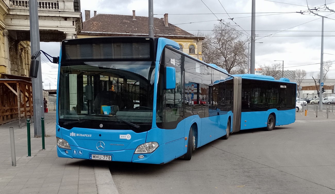 Венгрия, Mercedes-Benz Citaro C2 G № MHU-778