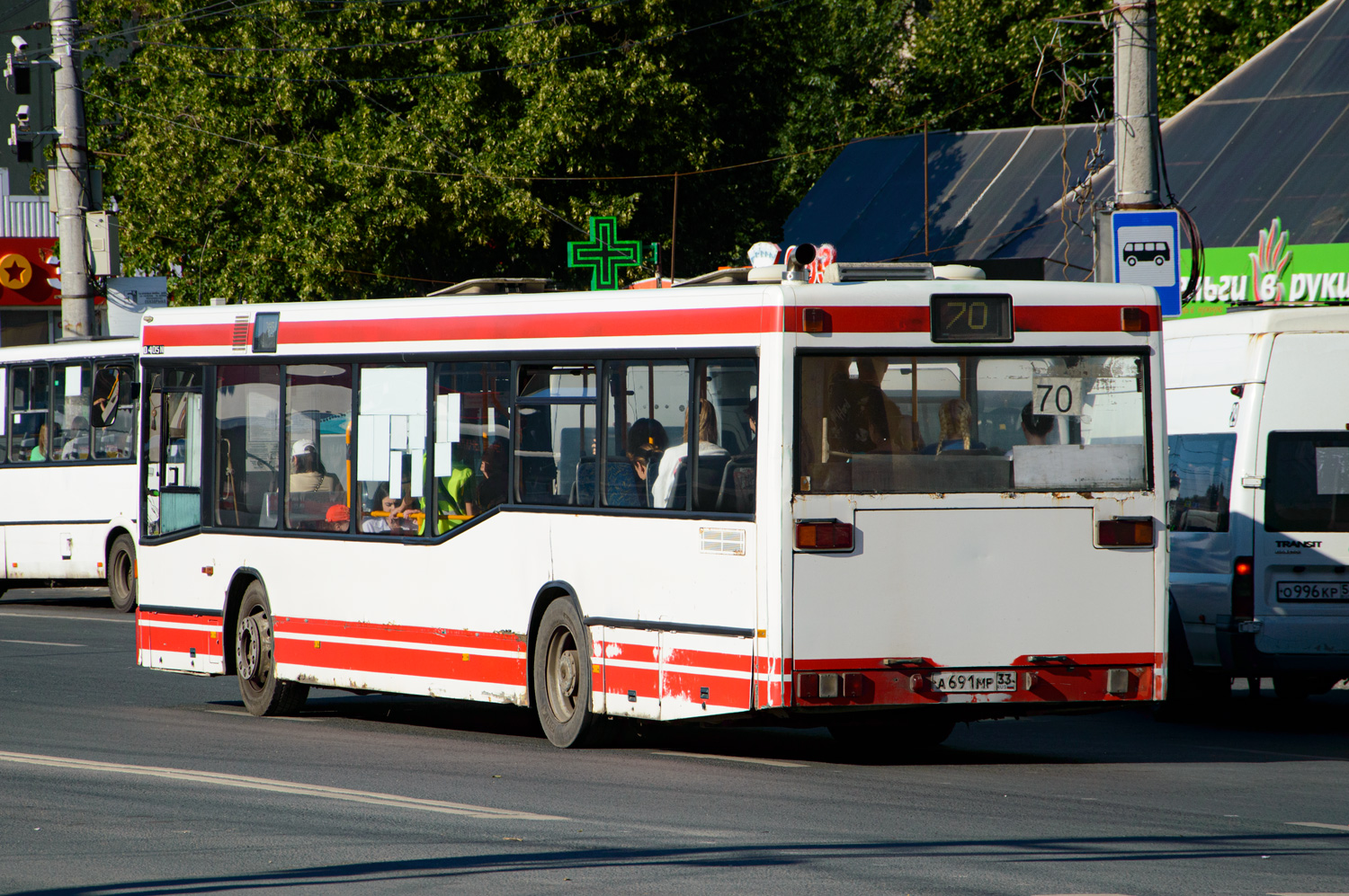 Пензенская область, Mercedes-Benz O405N2 № А 691 МР 33