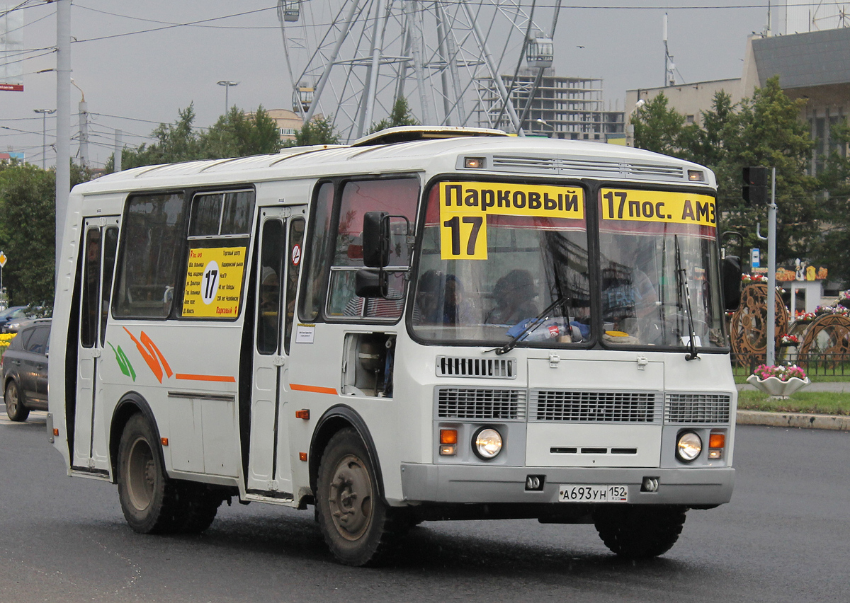 Челябинская область, ПАЗ-32054 № А 693 УН 152