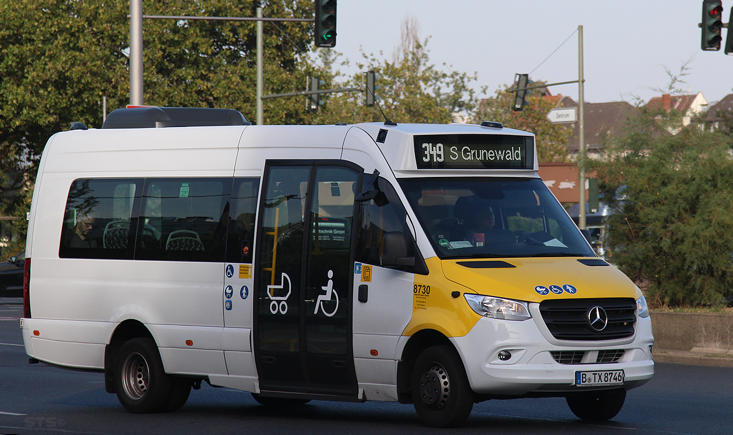 Берлин, Mercedes-Benz Sprinter City 45 № 8730