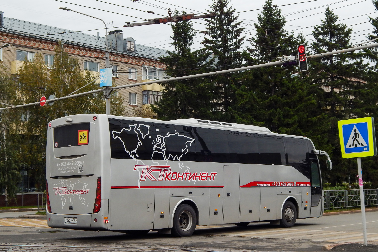 Новосибирская область, Higer A80 № С 325 РМ 154 Новосибирская область, Higer A80 № С 325 РМ 154