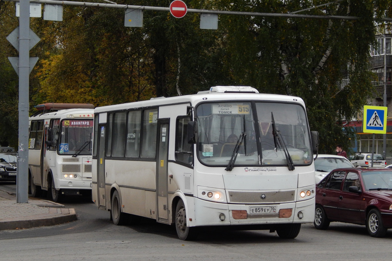 Томская область, ПАЗ-320412-05 "Вектор" № Е 859 ЕУ 70