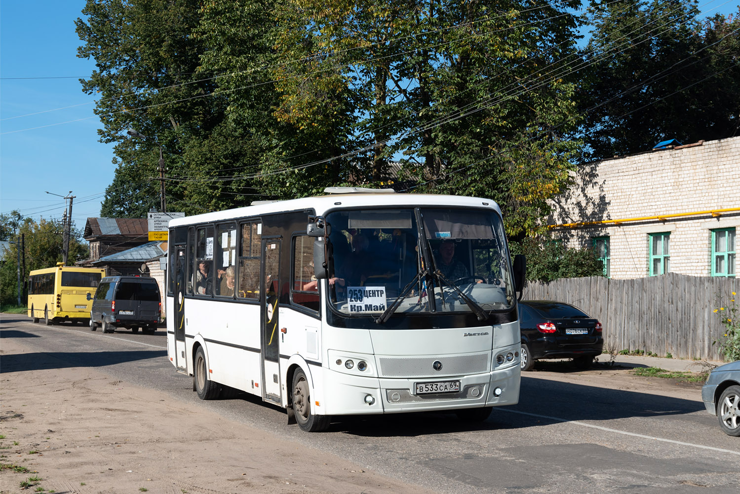 Тверская область, ПАЗ-320412-04 "Вектор" № В 533 СА 69