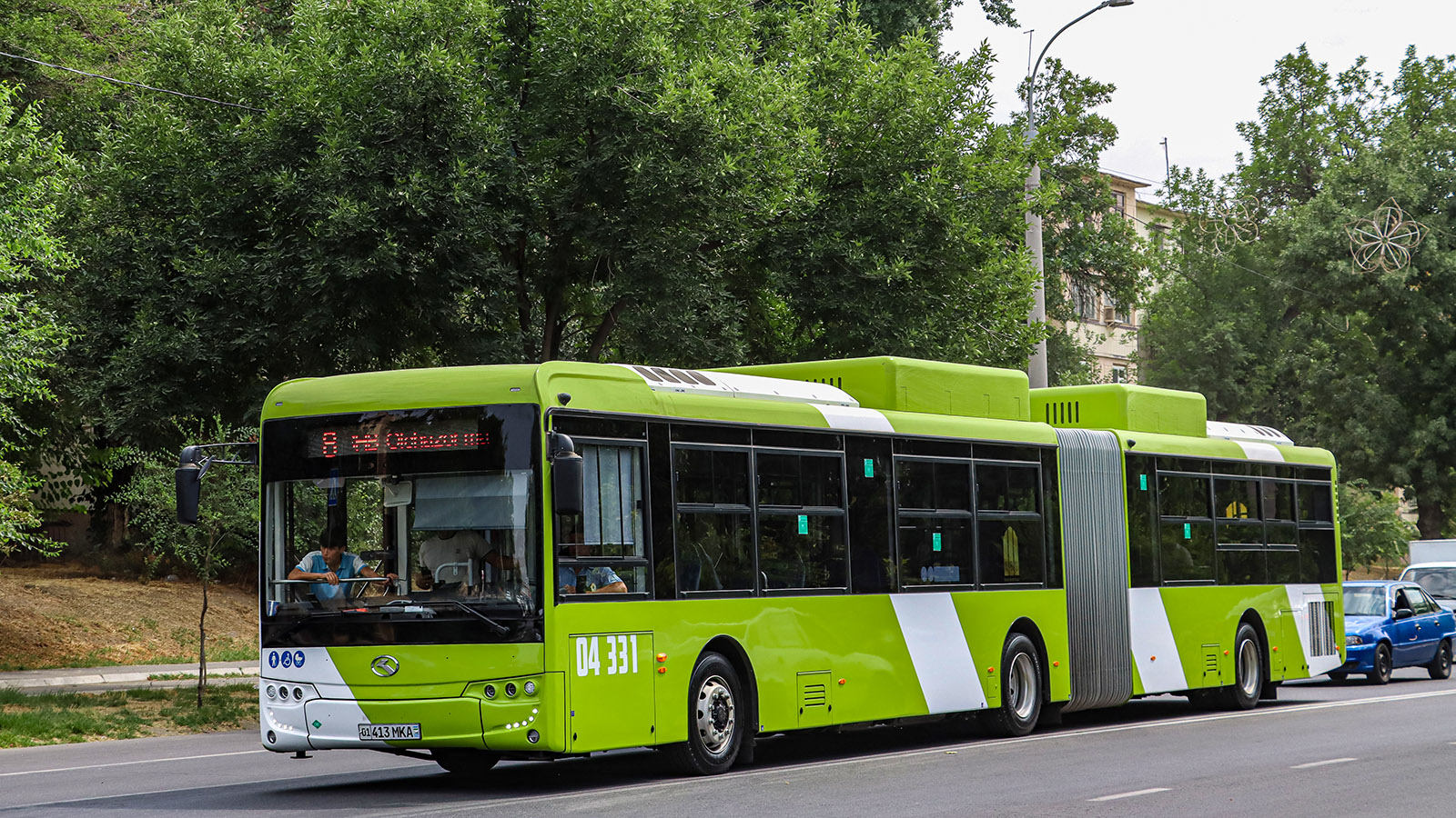 Узбекистан, King Long XMQ6180G № 04331