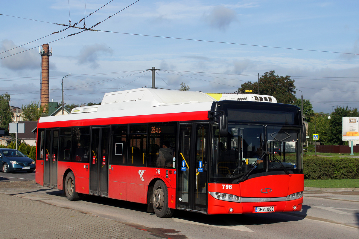 Литва, Solaris Urbino III 12 CNG № 796