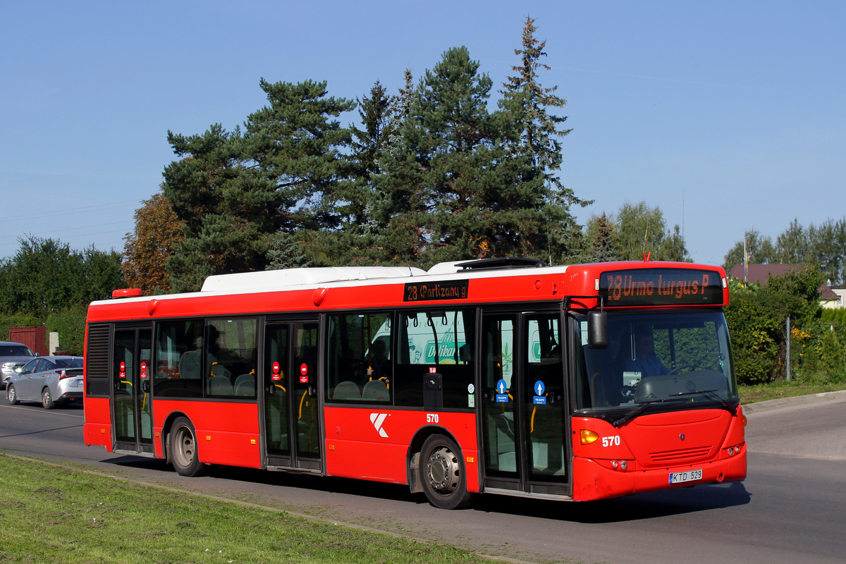 Литва, Scania OmniCity II № 570