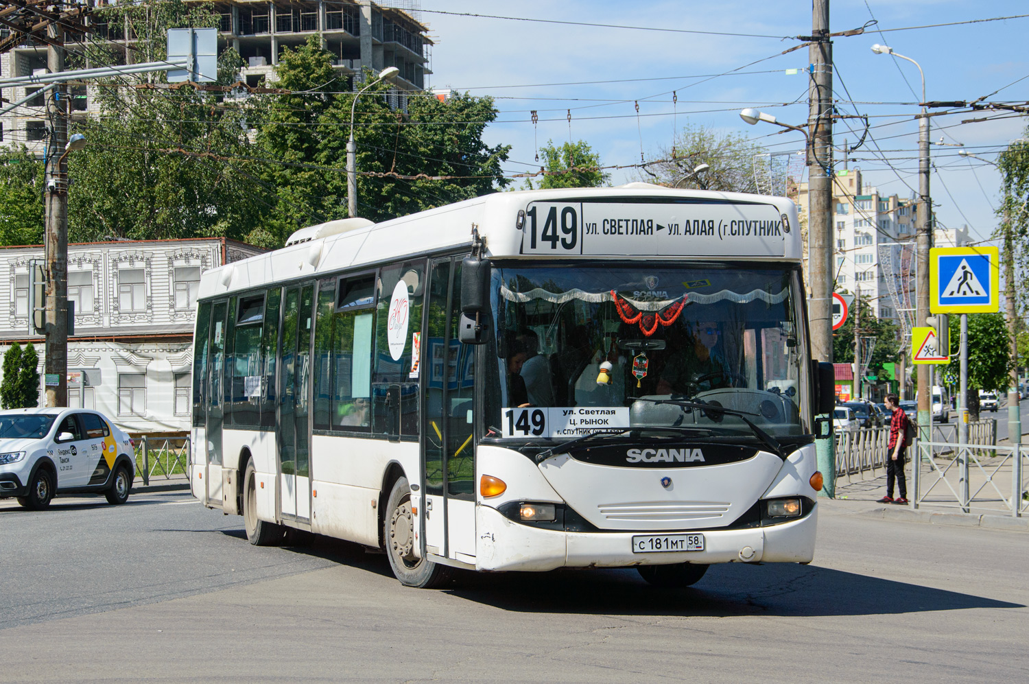 Пензенская область, Scania OmniLink I (Скания-Питер) № С 181 МТ 58