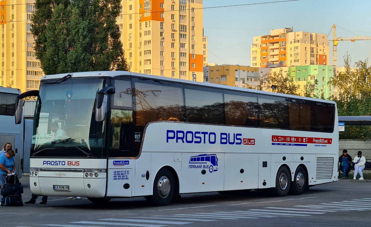 Киев, Van Hool T917 Acron № CA 9498 IM