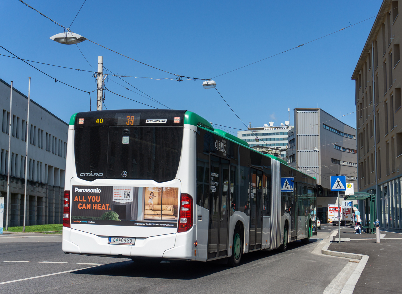 Австрия, Mercedes-Benz Citaro C2 G № 40