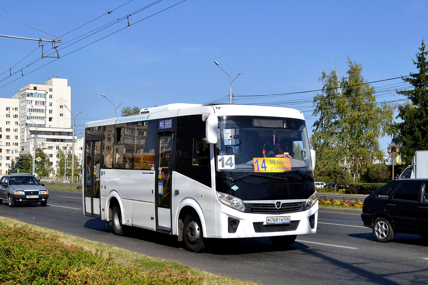 Ставропольский край, ПАЗ-320435-04 "Vector Next" № М 768 ТН 126