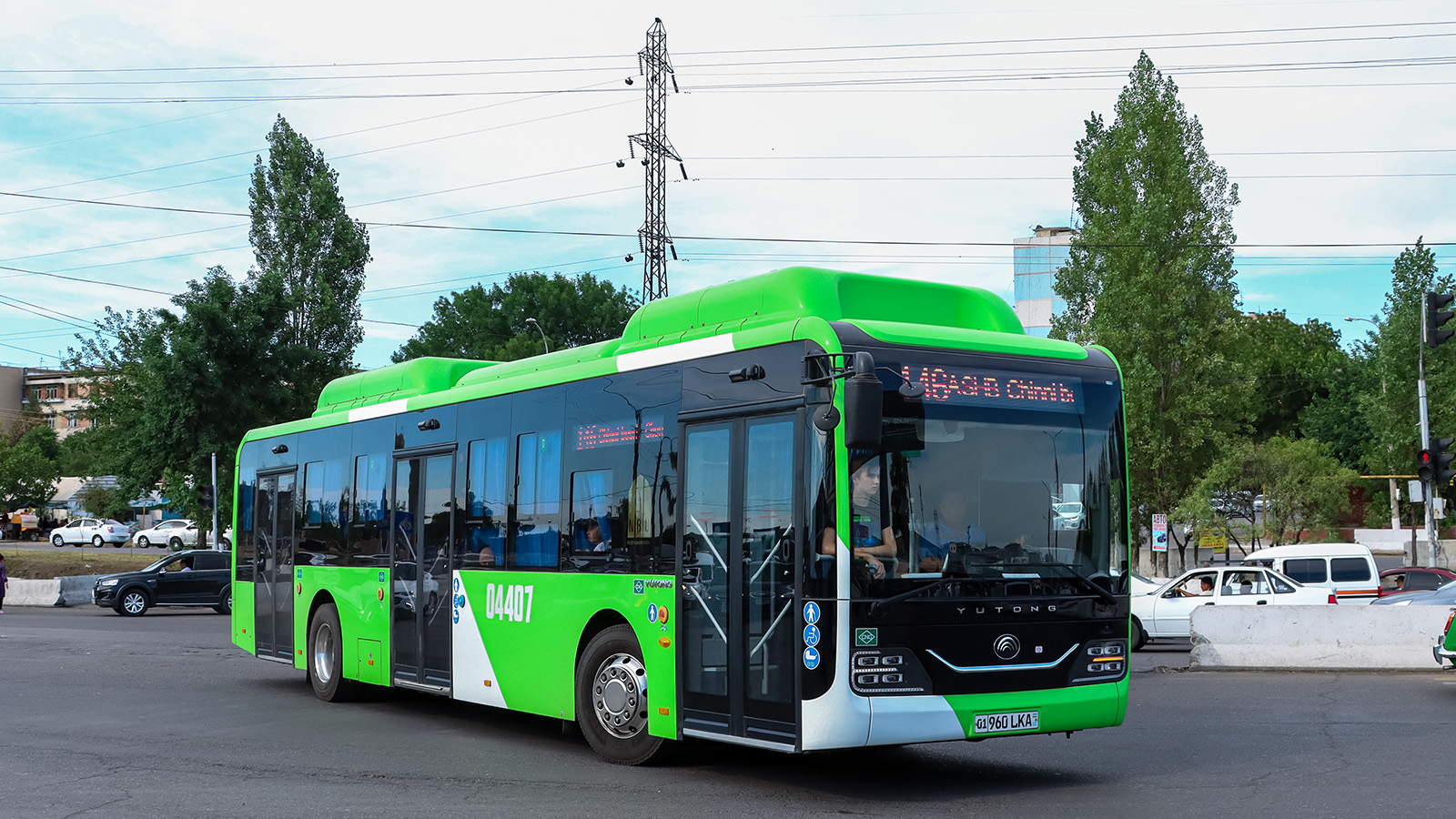 Узбекистан, Yutong ZK6126HG № 04407