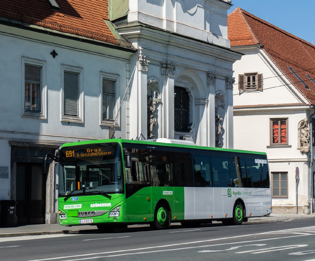 Австрия, IVECO Crossway LE LINE 12M № GU 905 PR