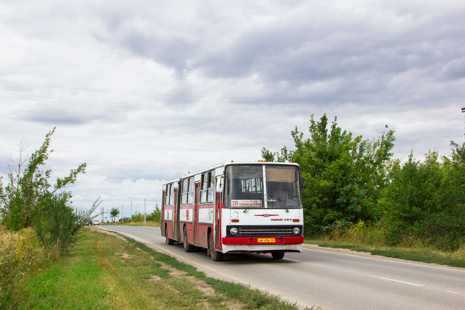 Саратовская область, Ikarus 280.33 № АМ 456 64