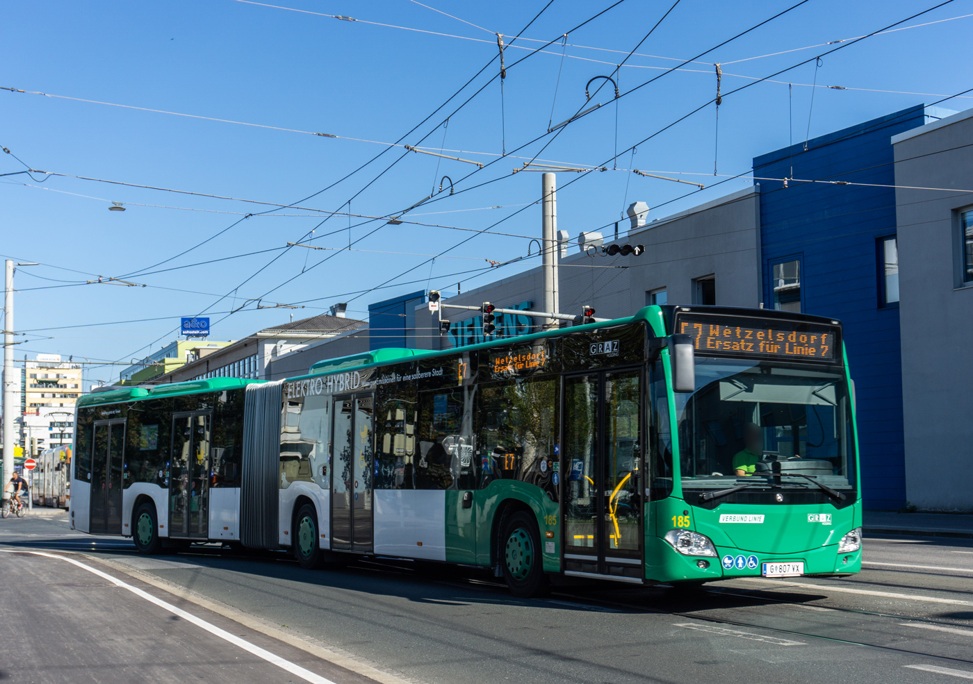 Австрия, Mercedes-Benz Citaro C2 G hybrid № 185