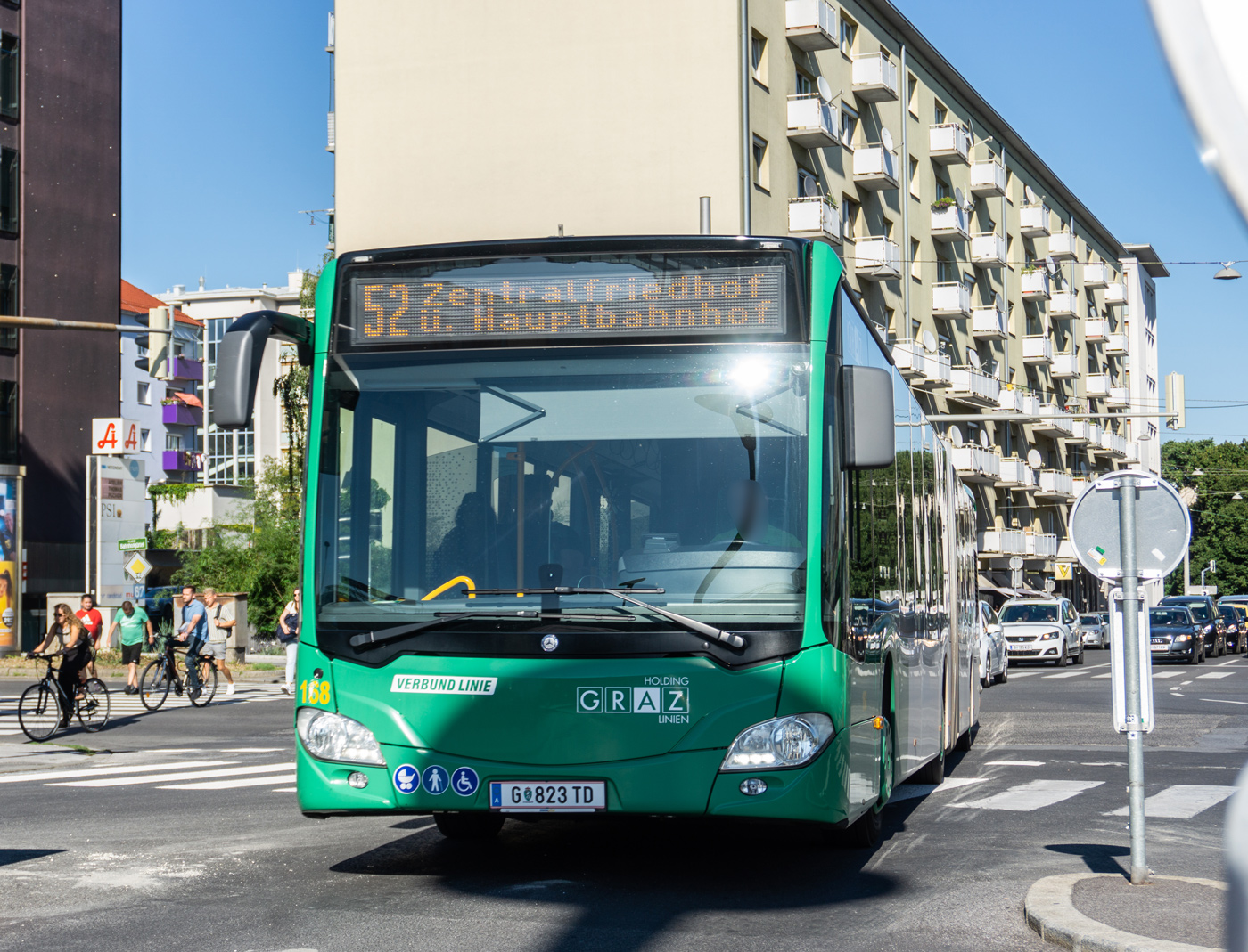 Австрия, Mercedes-Benz Citaro C2 G № 168