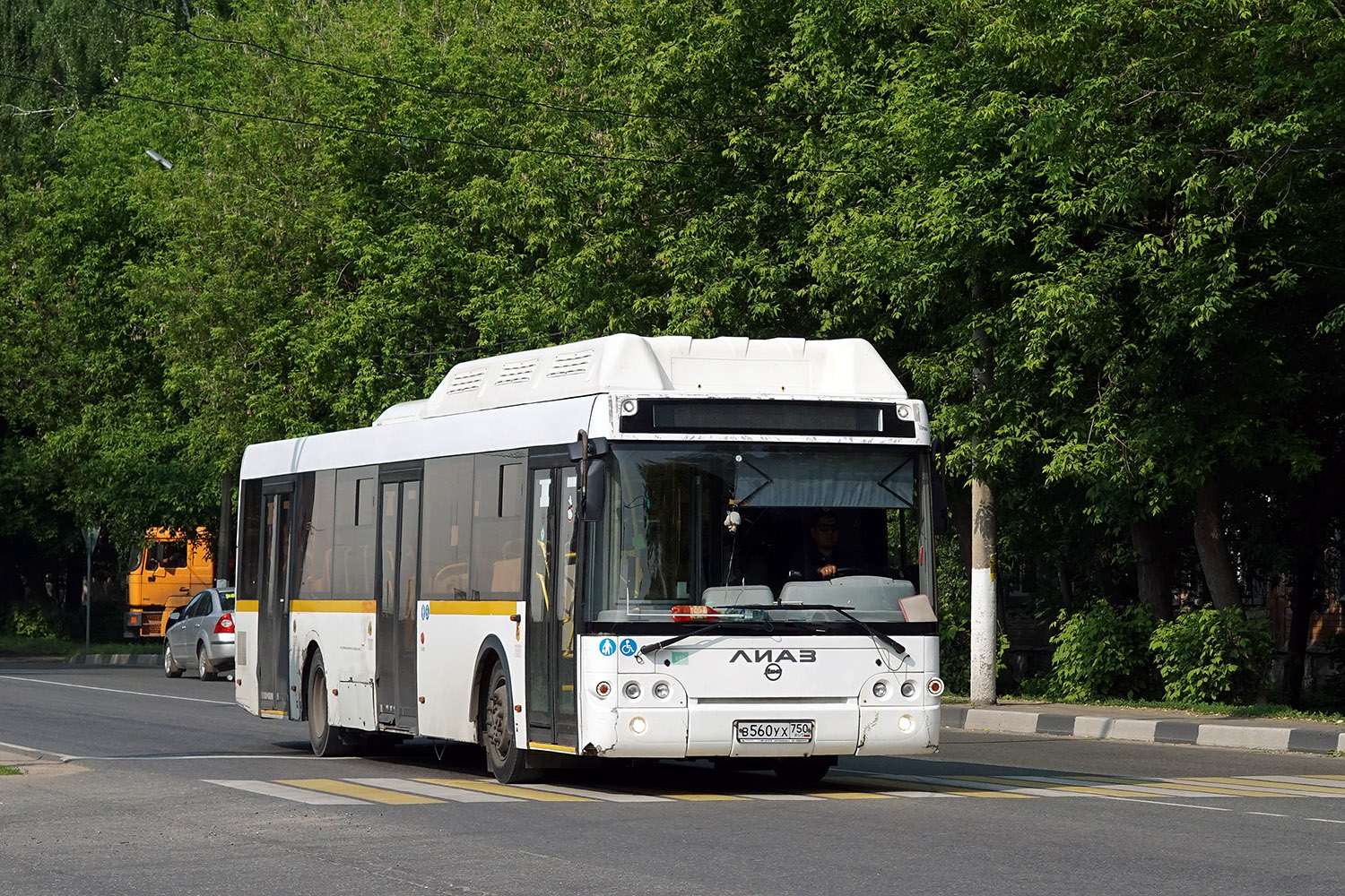 Московская область, ЛиАЗ-5292.67 (CNG) № В 560 УХ 750