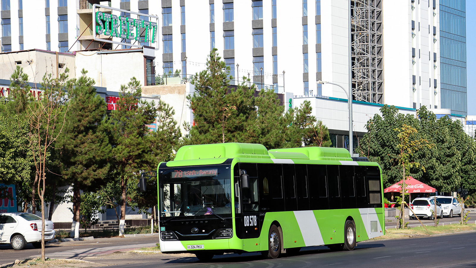 Узбекистан, Yutong ZK6126HG № 08578