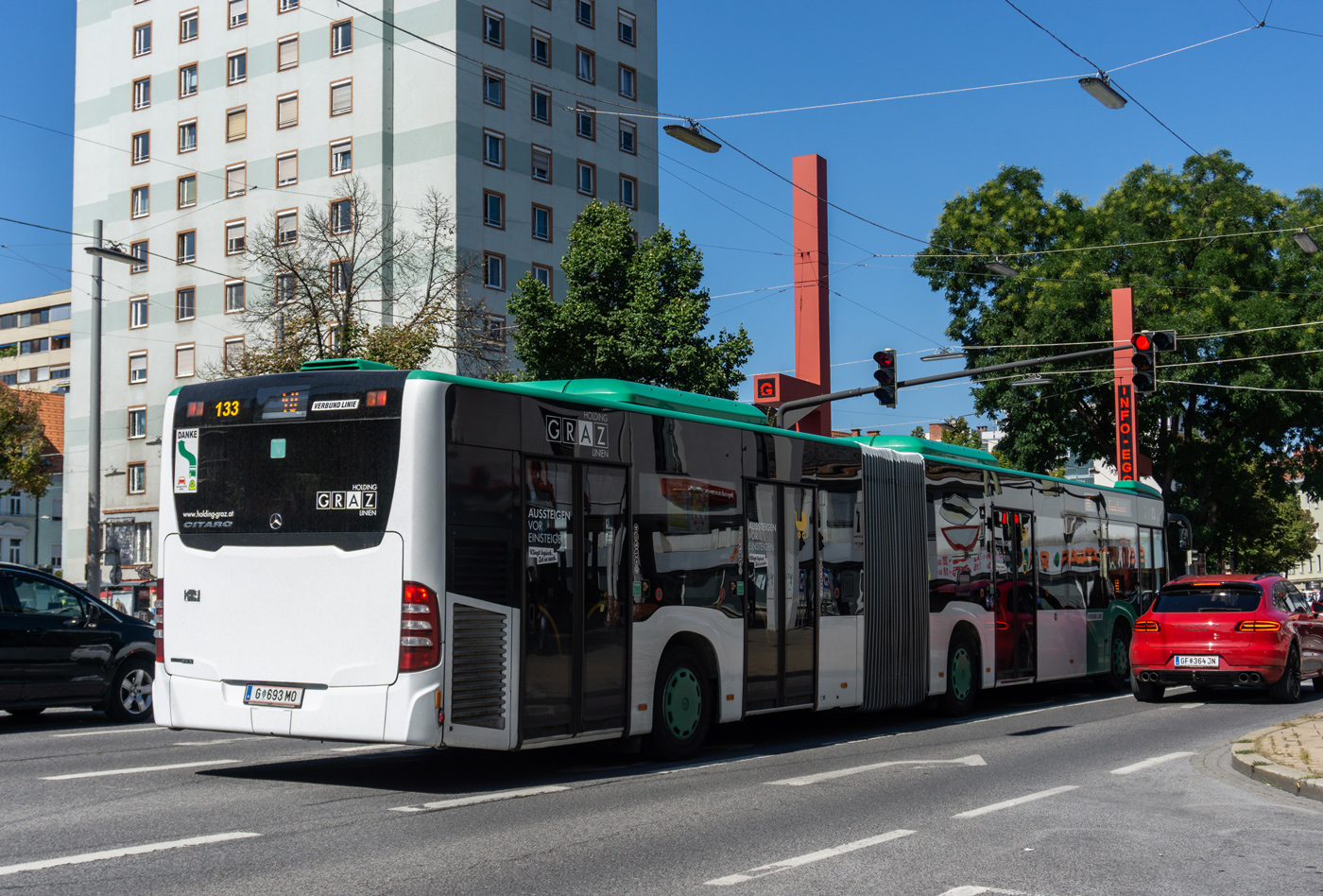 Austrijā, Mercedes-Benz Citaro C2 G № 133