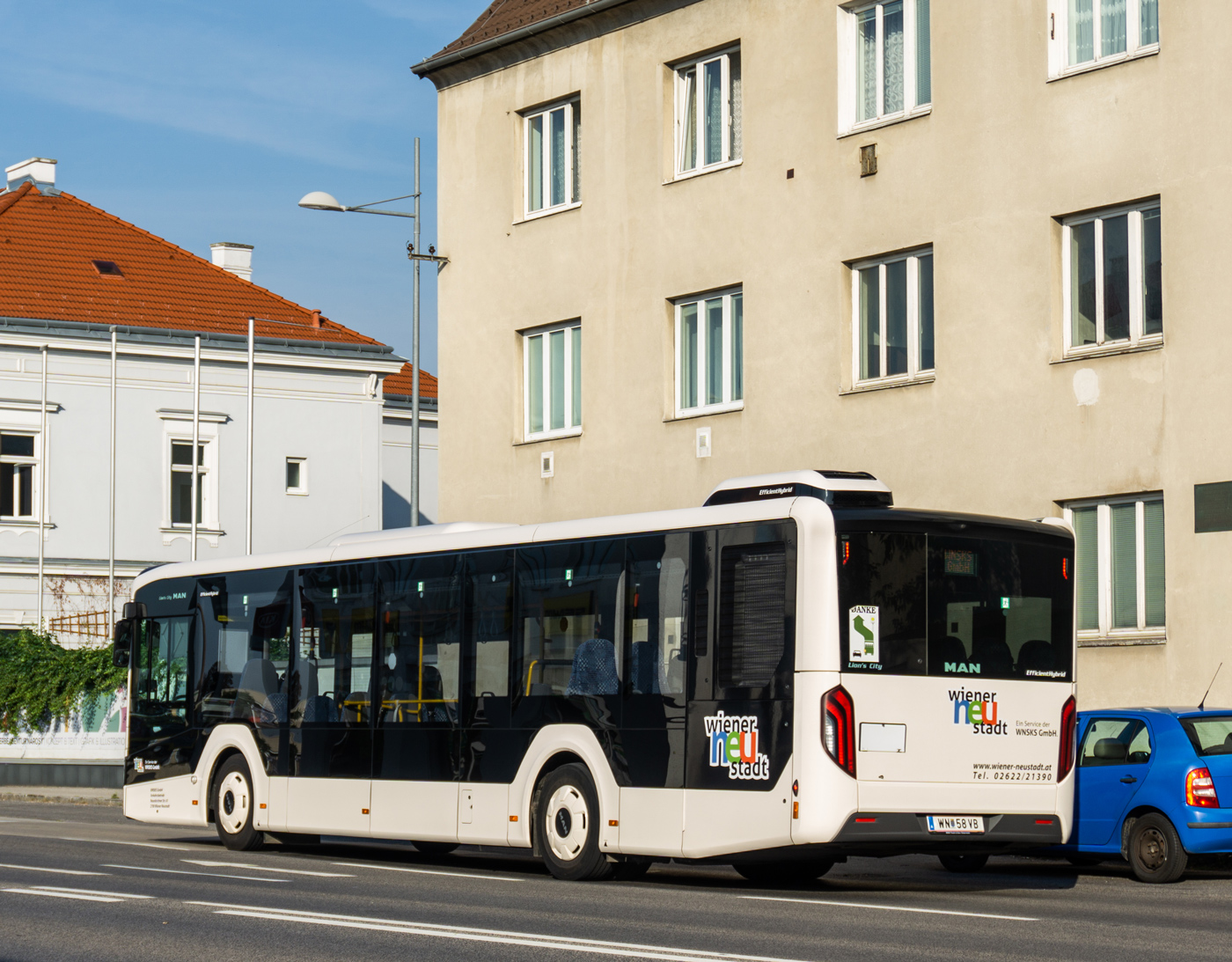 Австрія, MAN 12C Lion's City 12 NL330 EfficientHybrid № WN 58 VB