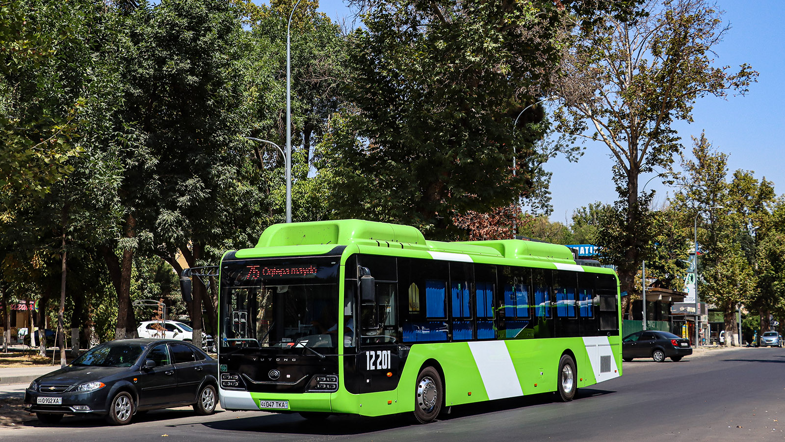 Узбекистан, Yutong ZK6126HG № 12201