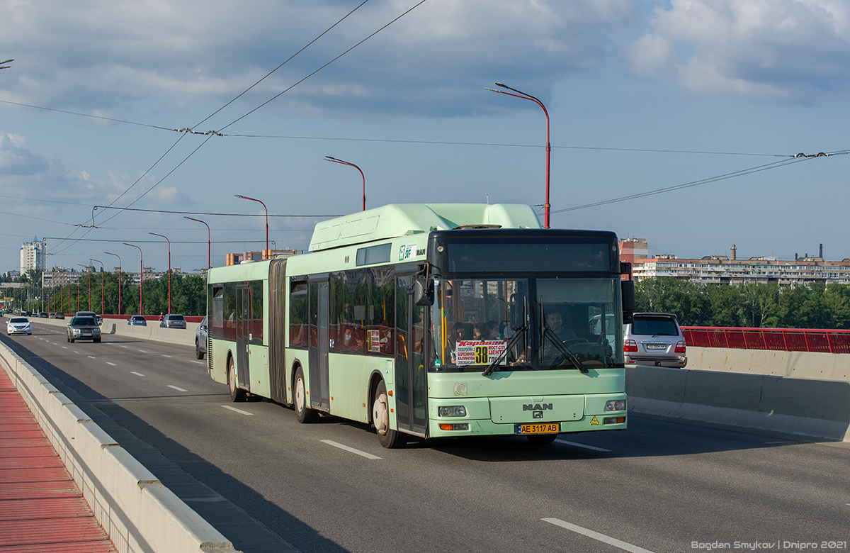 Днепропетровская область, MAN A23 NG313 CNG № 34