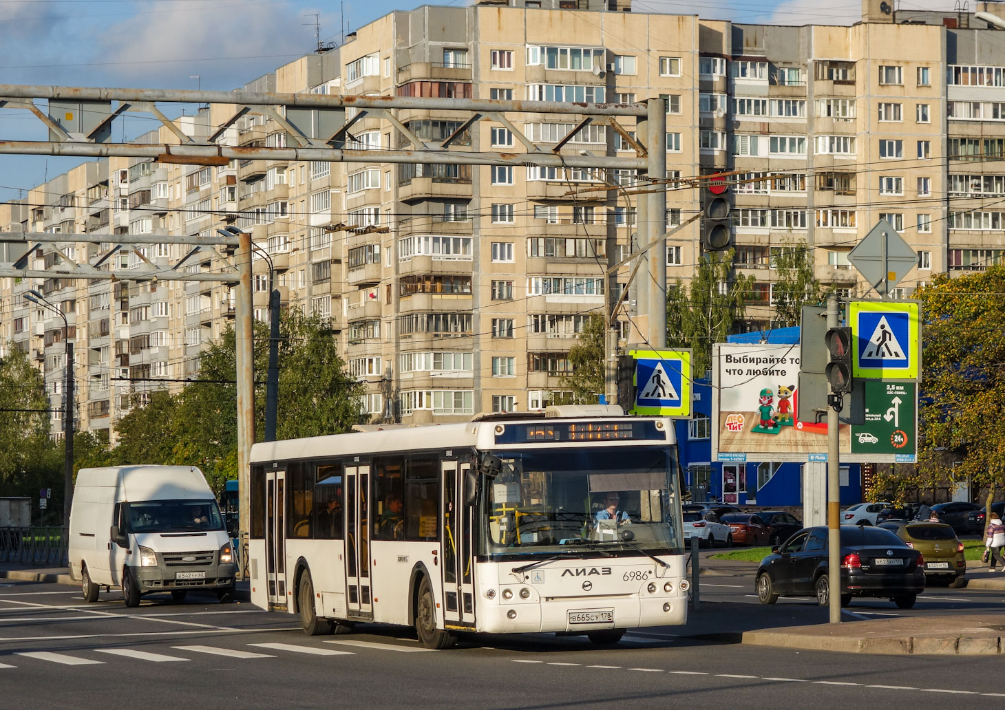 Санкт-Петербург, ЛиАЗ-5292.60 № 6986