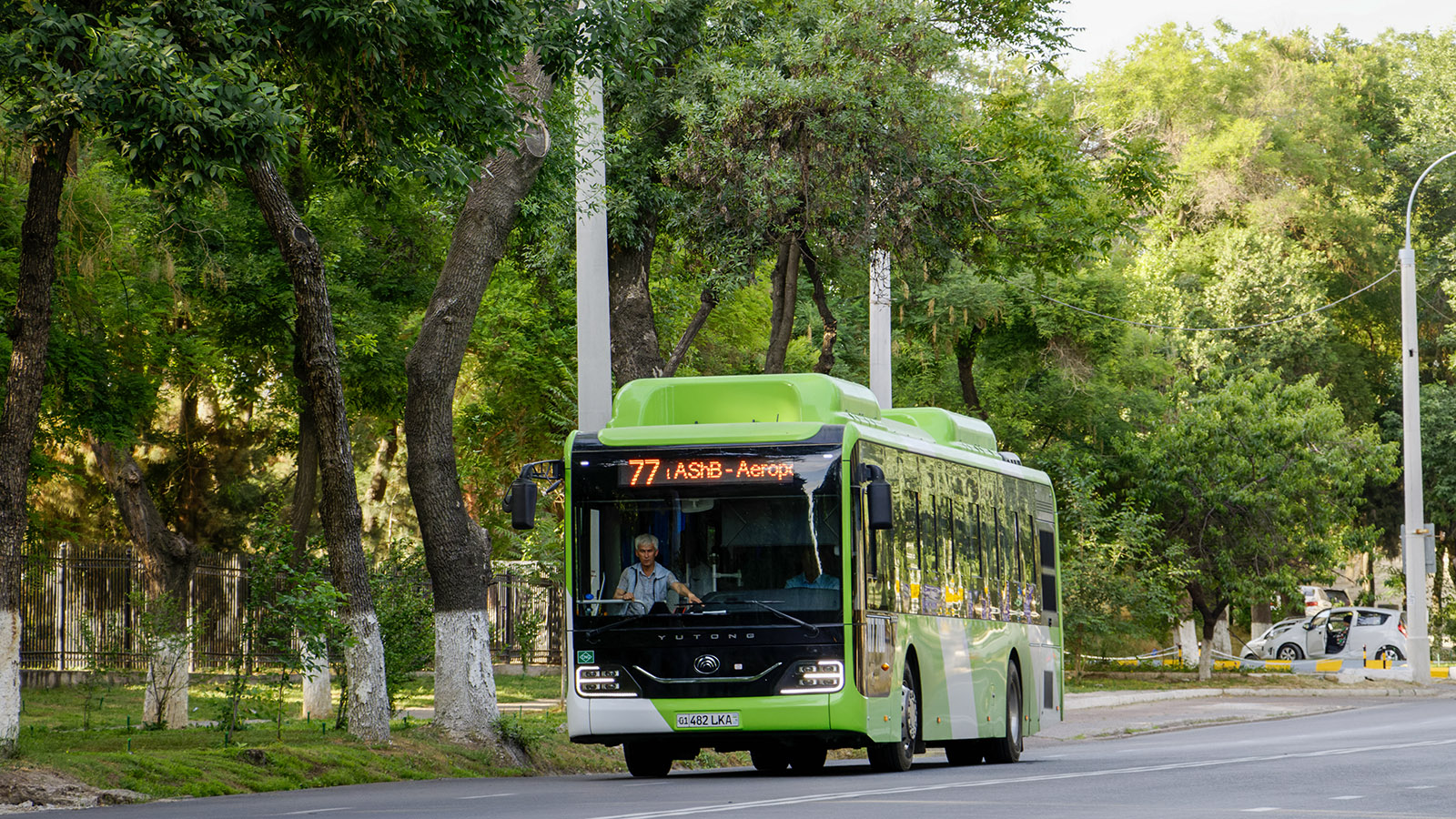 Узбекистан, Yutong ZK6126HG № 07700