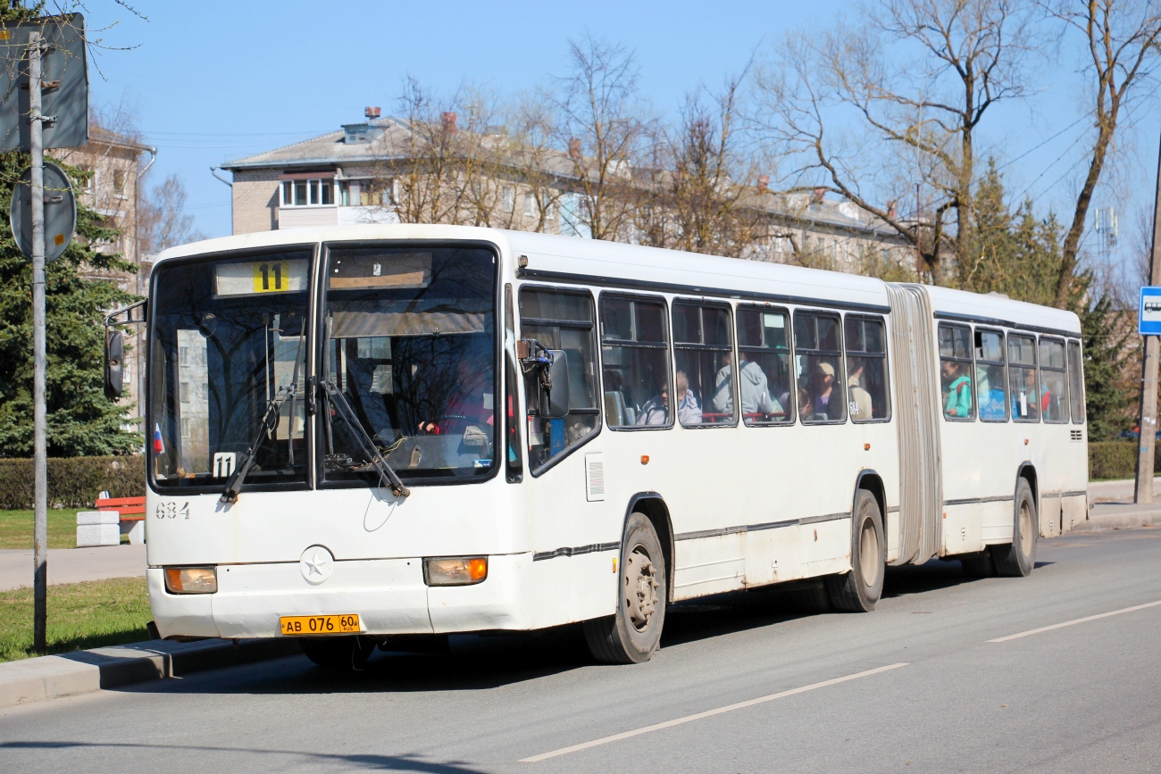 Псковская область, Mercedes-Benz O345G № 684