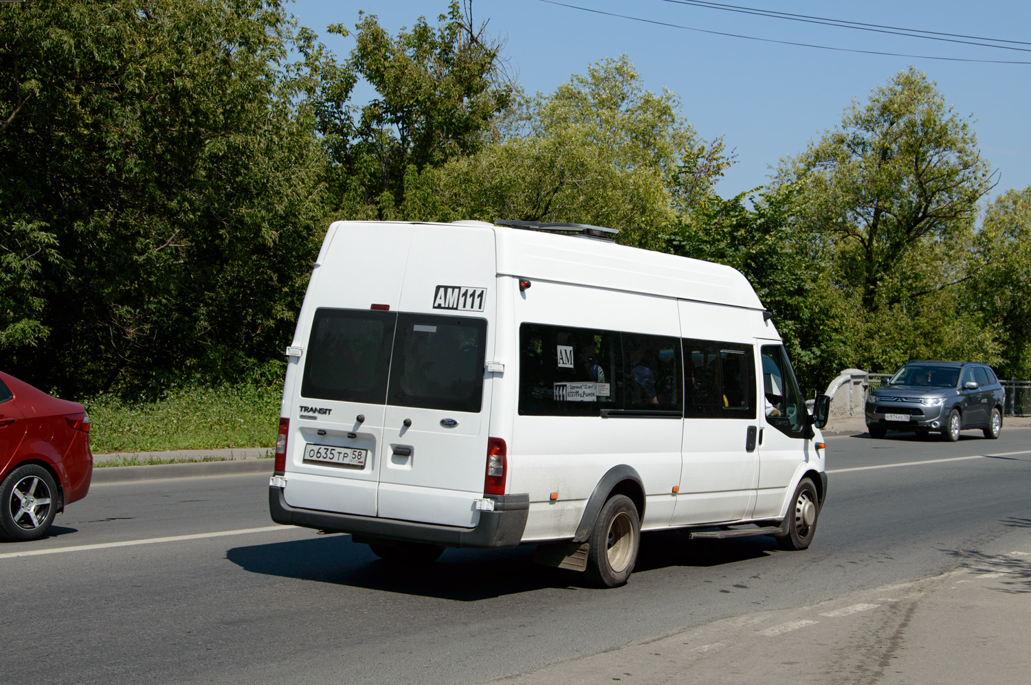 Пензенская область, Sollers Bus B-BF (Ford Transit) № О 635 ТР 58