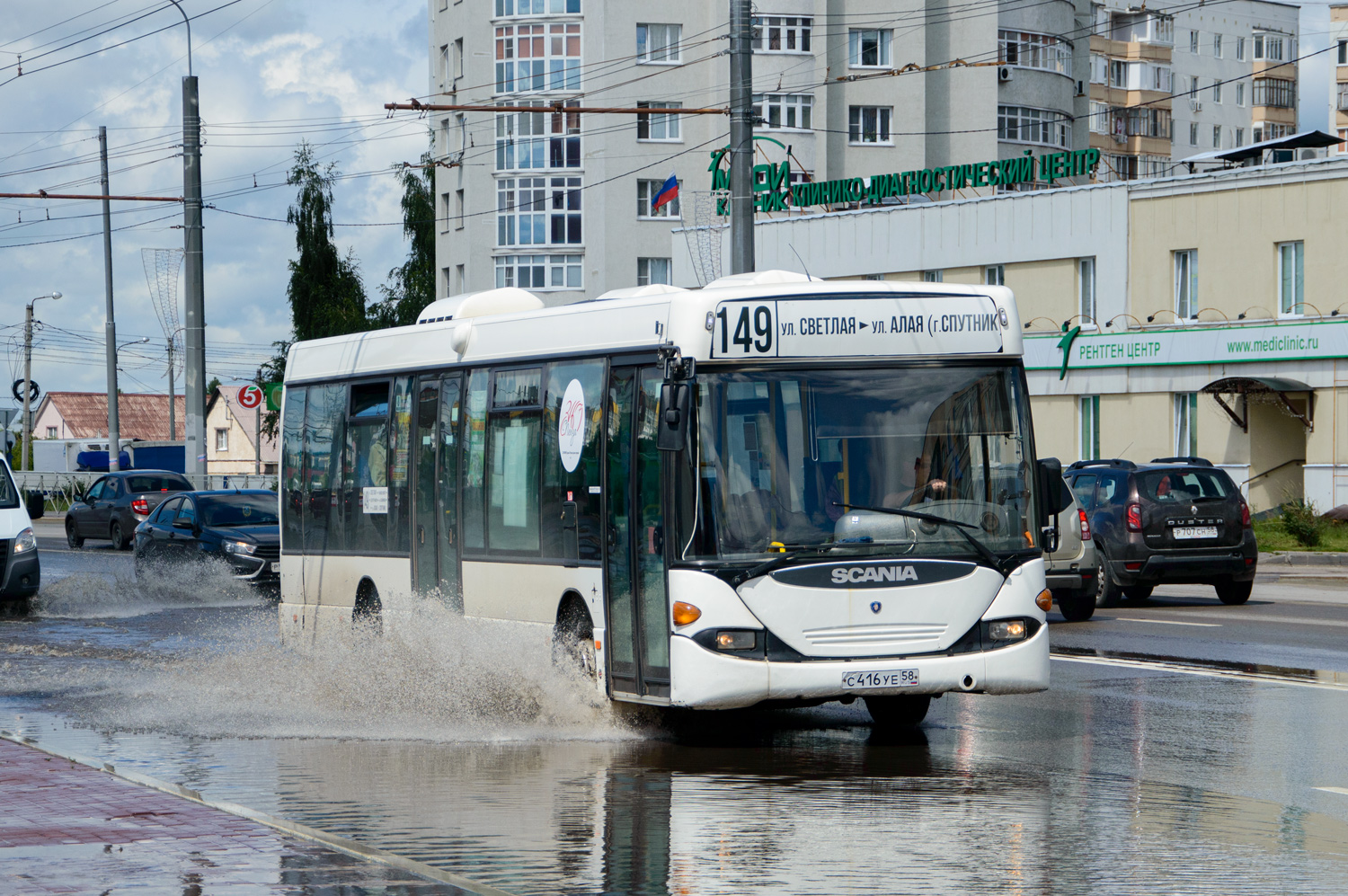 Penza region, Scania OmniLink I Nr. С 416 УЕ 58