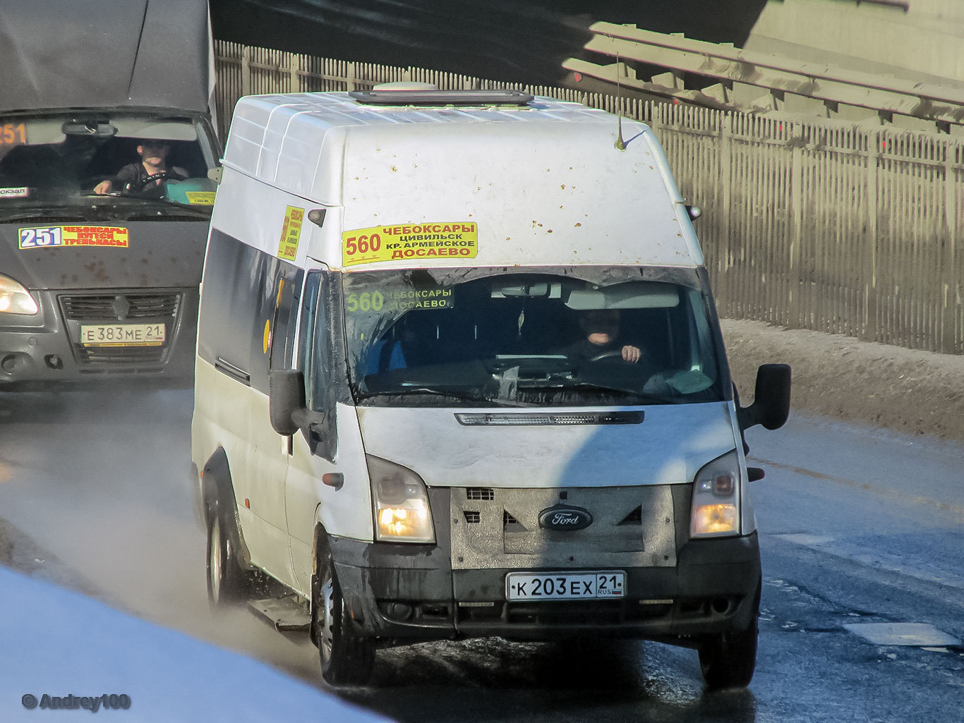 Чувашыя, Sollers Bus B-BF (Ford Transit) № К 203 ЕХ 21