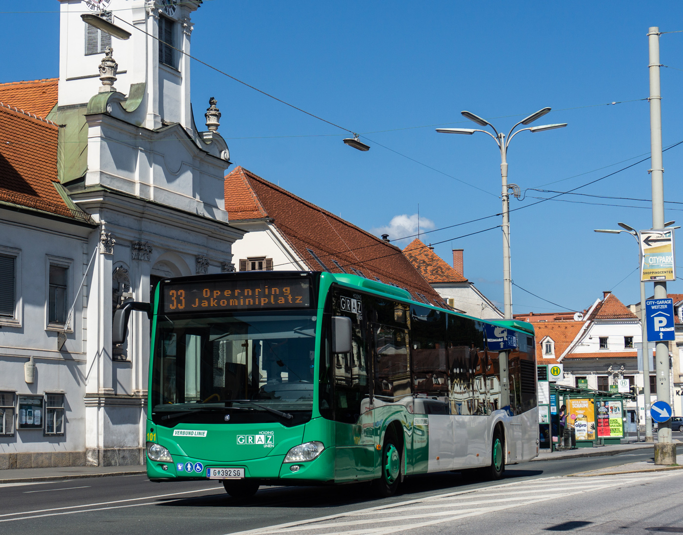 Австрия, Mercedes-Benz Citaro C2 № 101