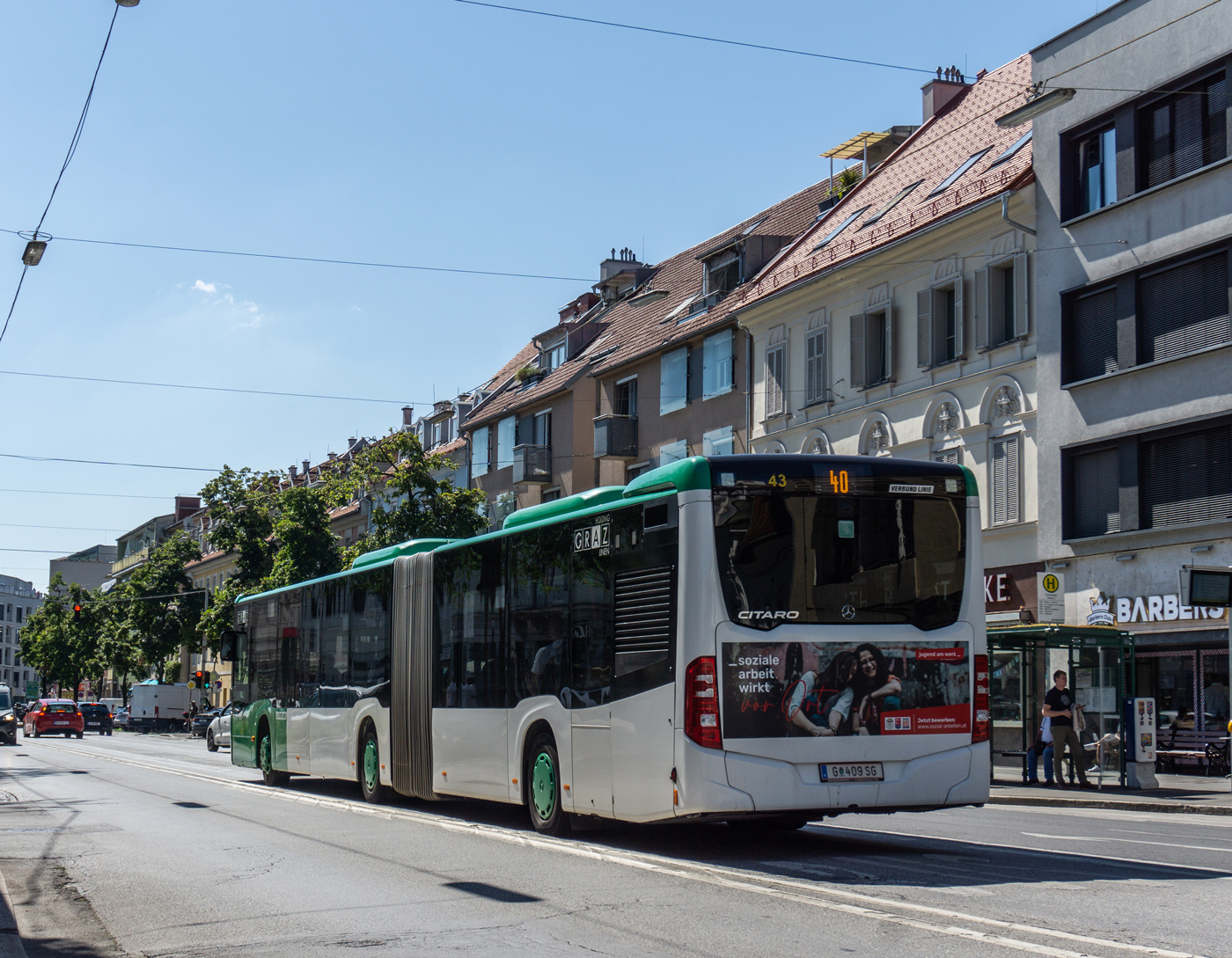 Австрия, Mercedes-Benz Citaro C2 G № 43