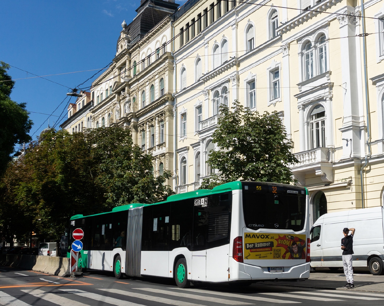 Австрия, Mercedes-Benz Citaro C2 № 55