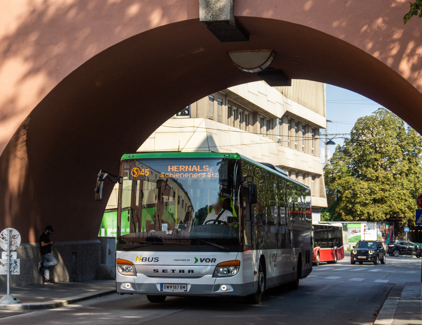 Аўстрыя, Setra S415LE business № OW 187 BM