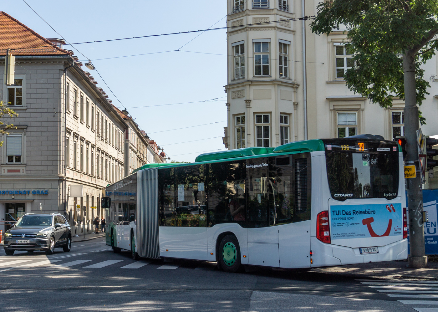 Австрия, Mercedes-Benz Citaro C2 G hybrid № 196