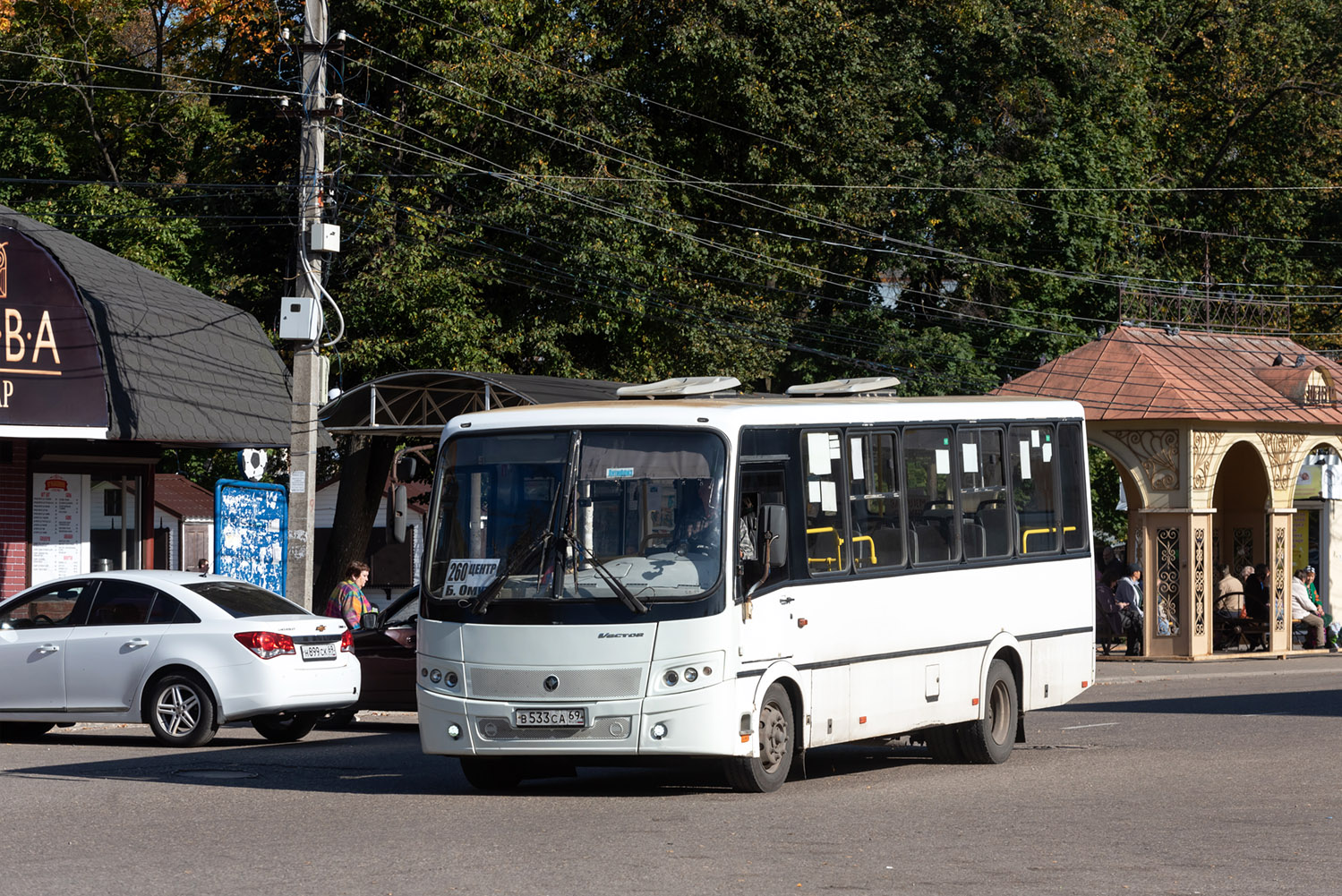 Тверская область, ПАЗ-320412-04 "Вектор" № В 533 СА 69