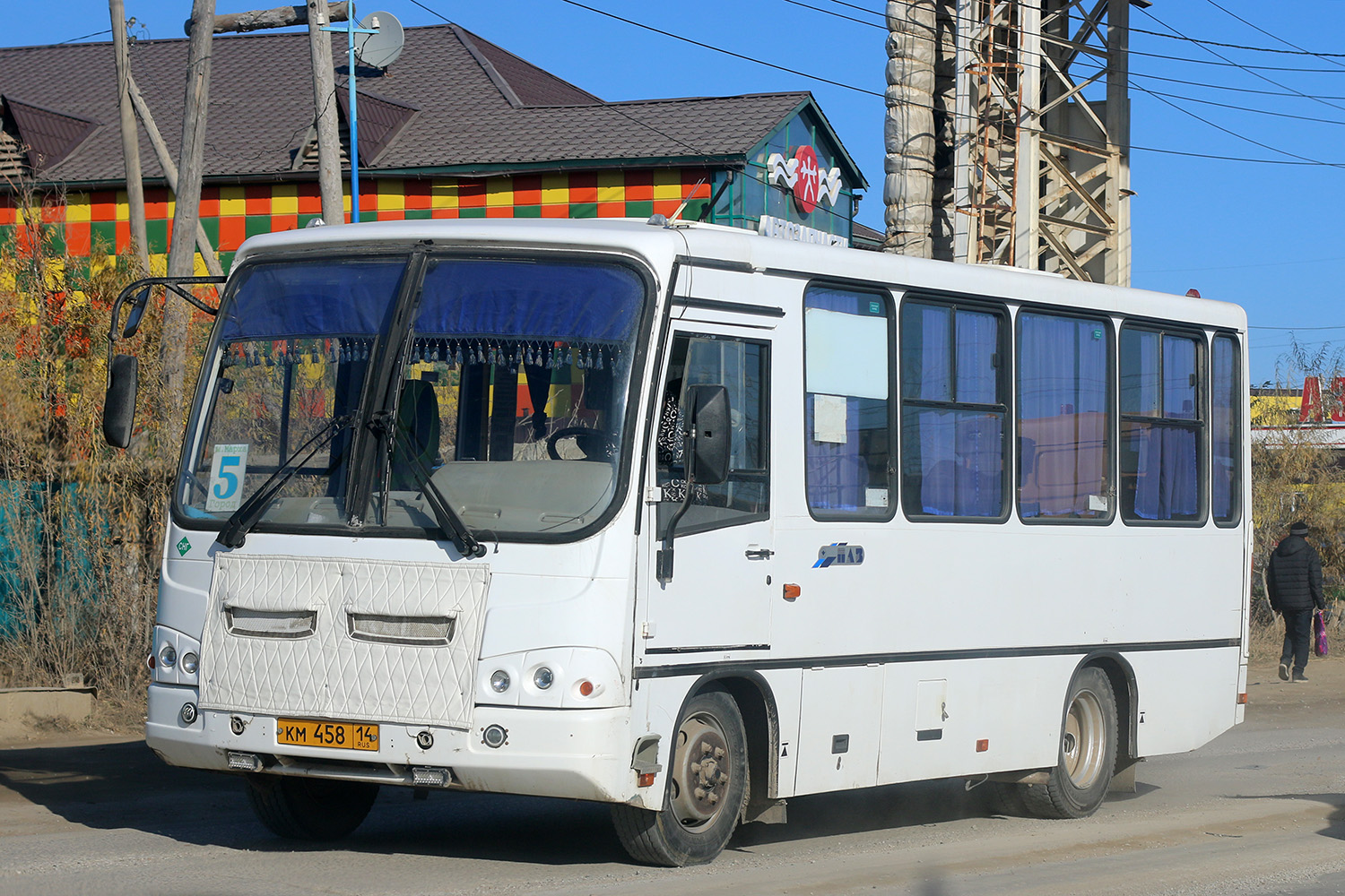 Саха (Якутия), ПАЗ-320302-08 № КМ 458 14