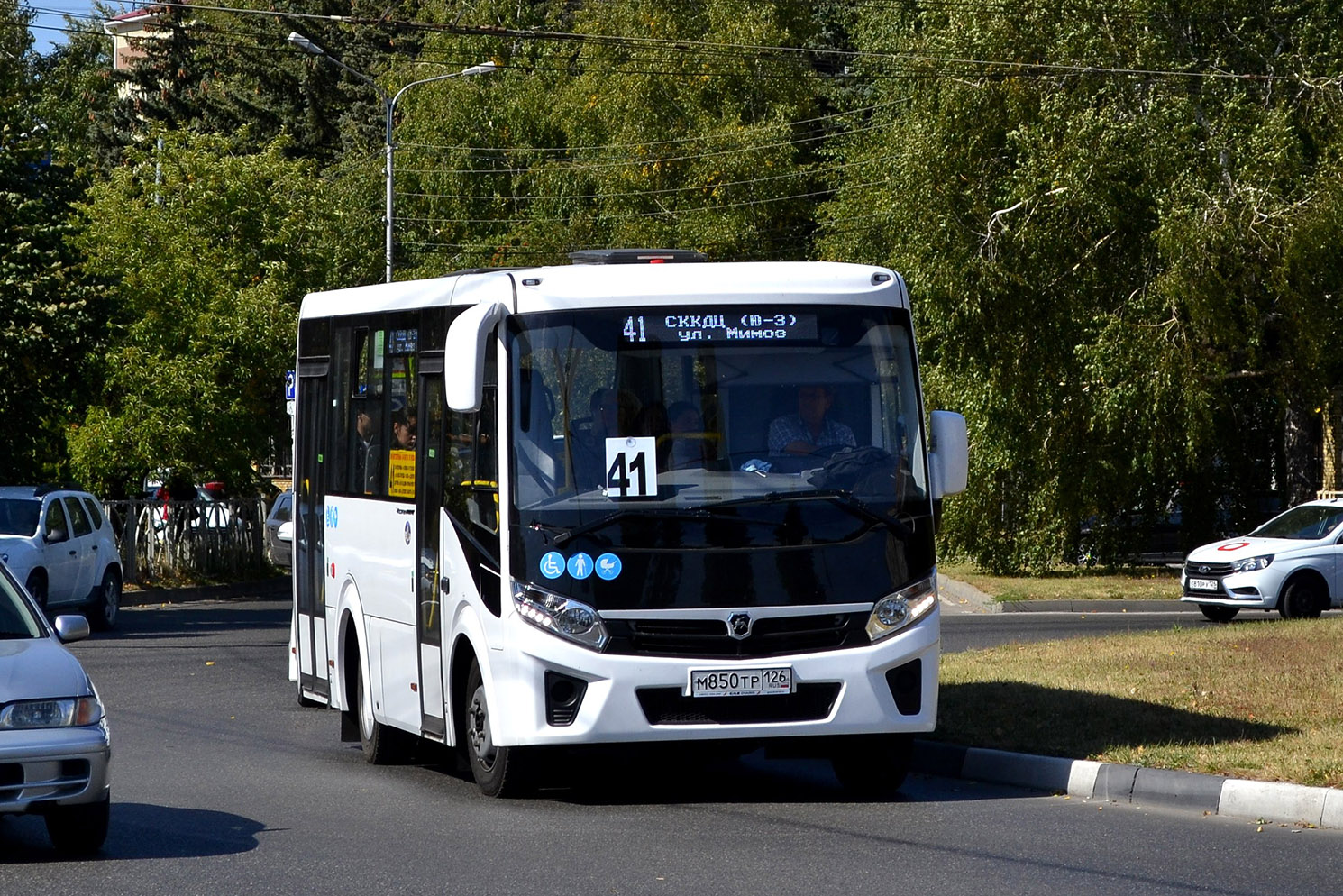 Ставропольский край, ПАЗ-320435-04 "Vector Next" № М 850 ТР 126