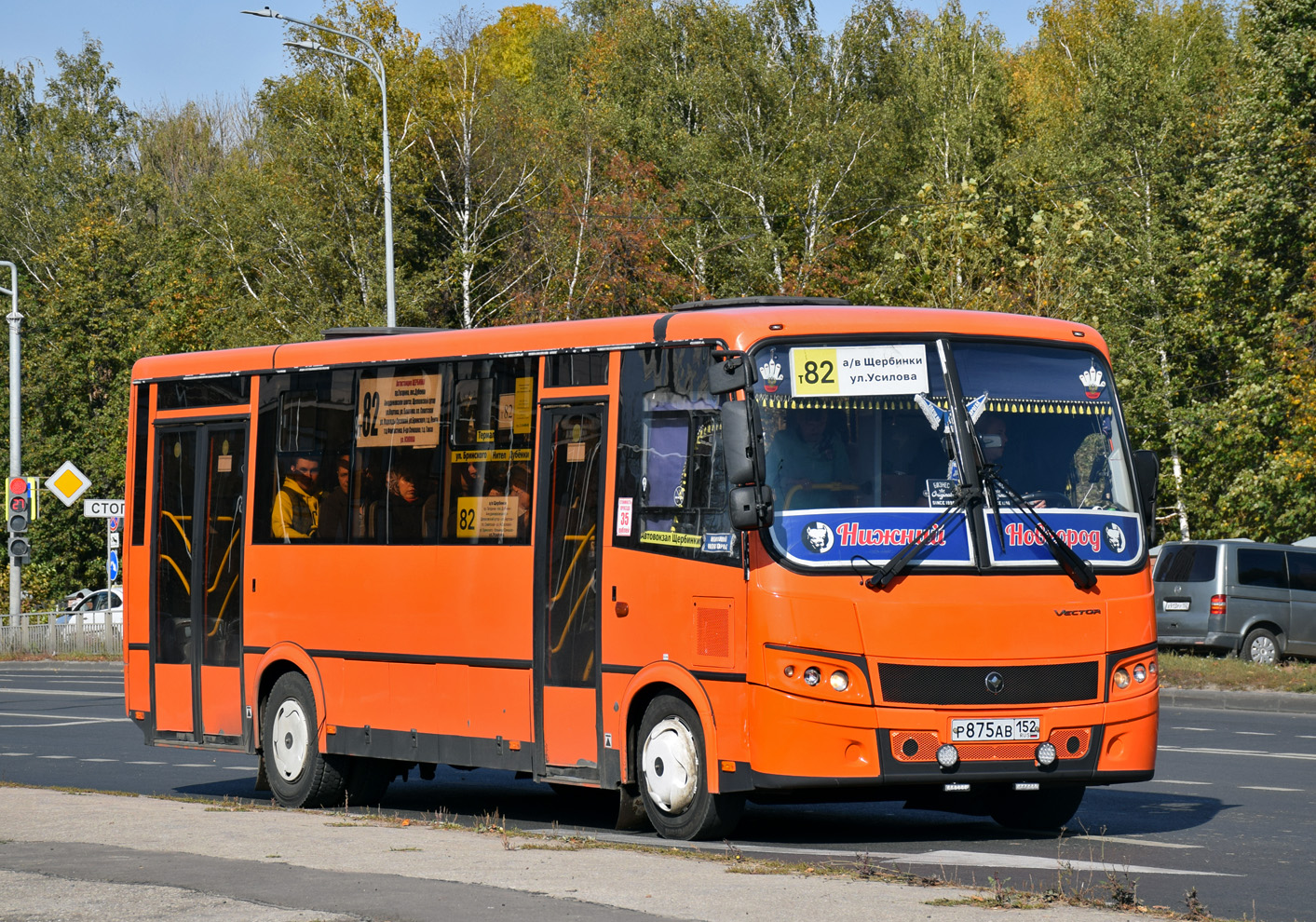 Nizhegorodskaya region, PAZ-320414-04 "Vektor" Nr. Р 875 АВ 152