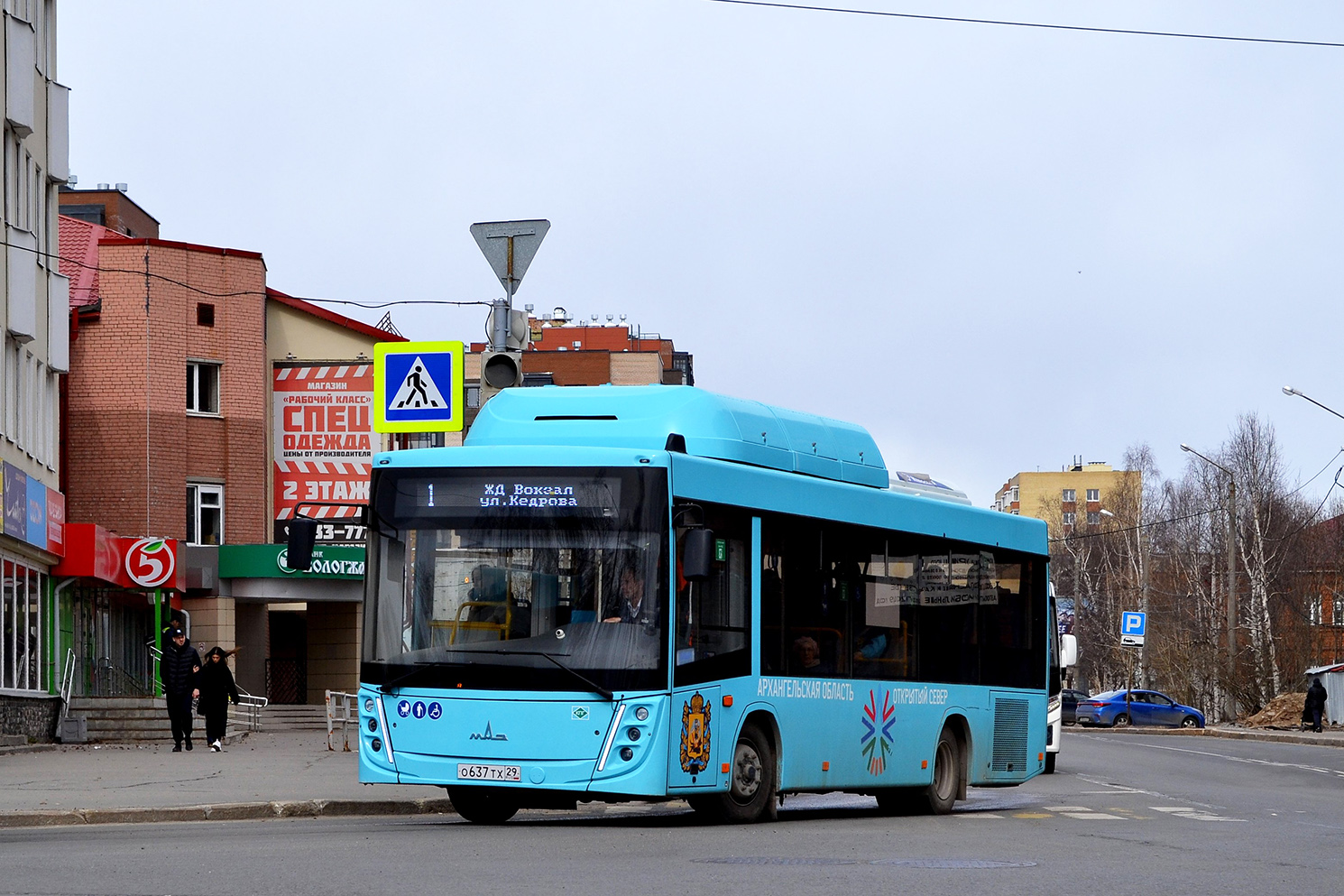 Архангельская область, МАЗ-206.948 № О 637 ТХ 29