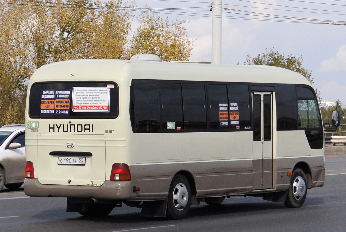 Омская область, Hyundai County Deluxe № 2009