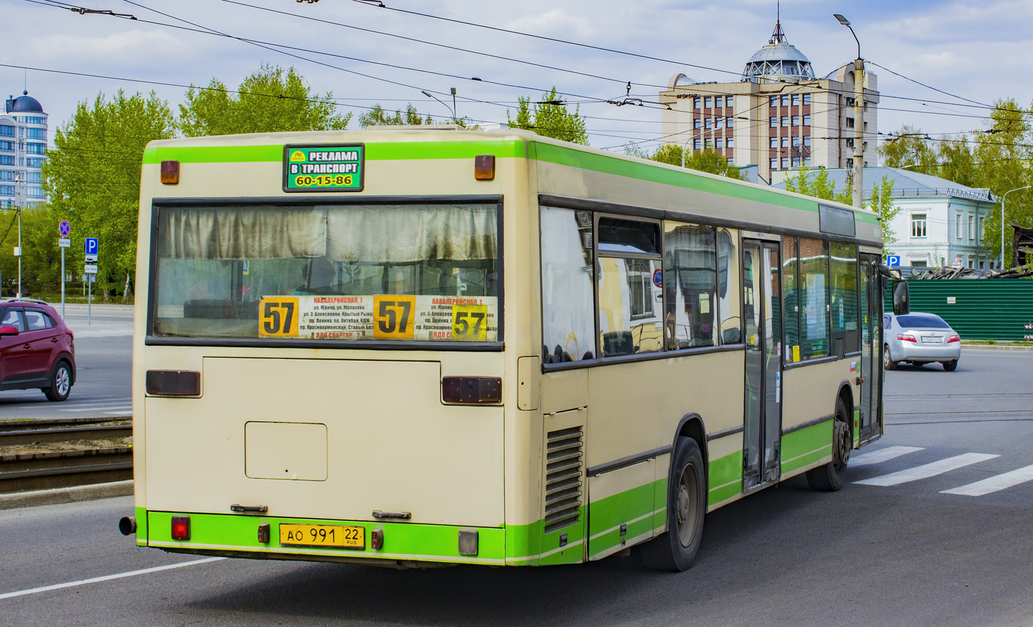 Алтайский край, Mercedes-Benz O405N2 № АО 991 22