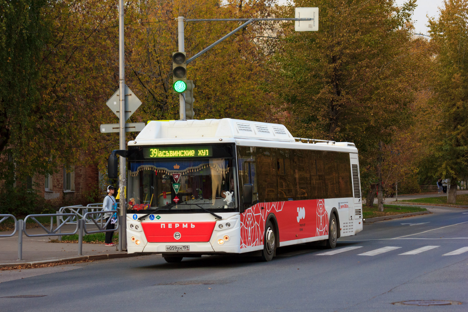 Пермский край, ЛиАЗ-5292.67 (CNG) № Н 059 ХН 159