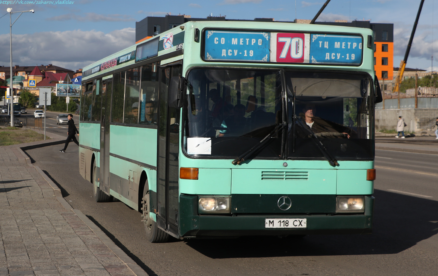 Карагандинская область, Mercedes-Benz O405 № M 118 CX