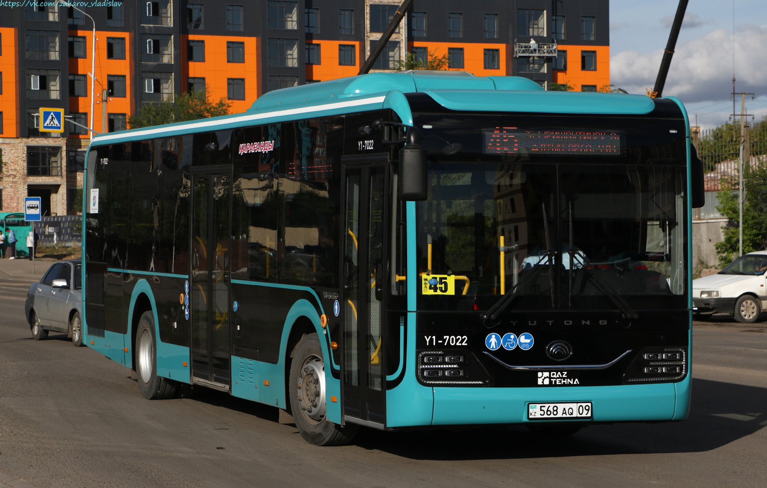 Карагандинская область, Yutong ZK6116HG (QazTehna) № Y1-7022