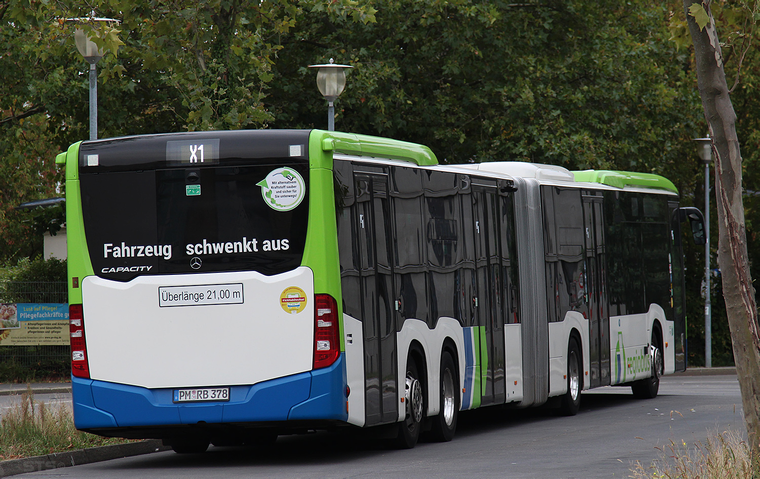 Бранденбург, Mercedes-Benz CapaCity L № PM-RB 378